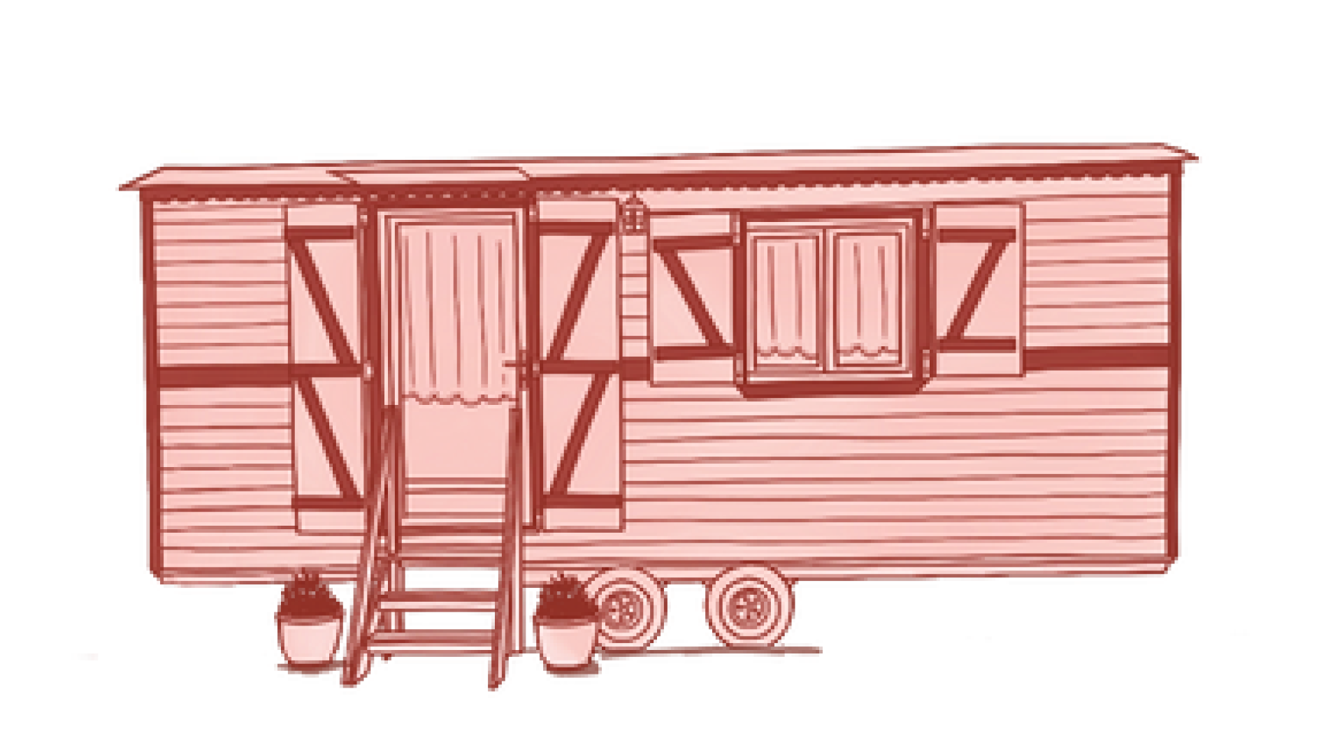 Dessin Roulotte de Laetitia Dornier